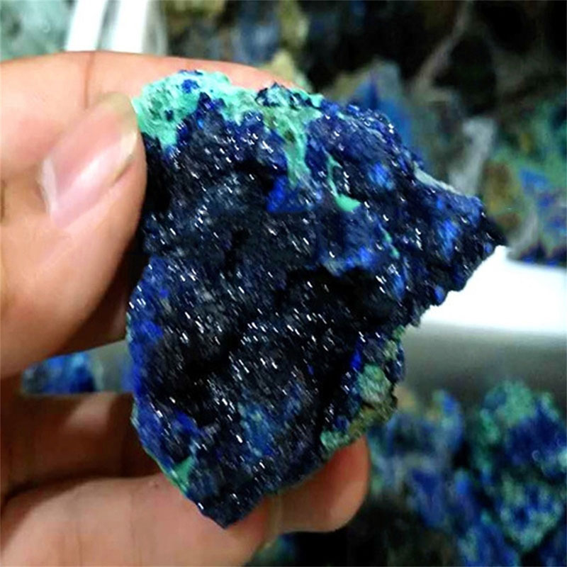 Raw azurite