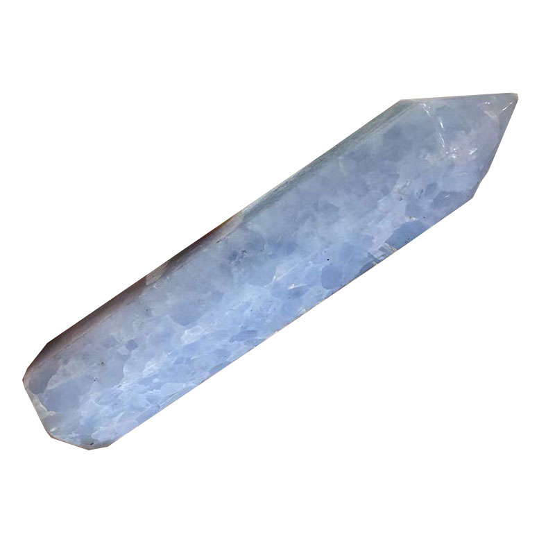 blue calcite point
