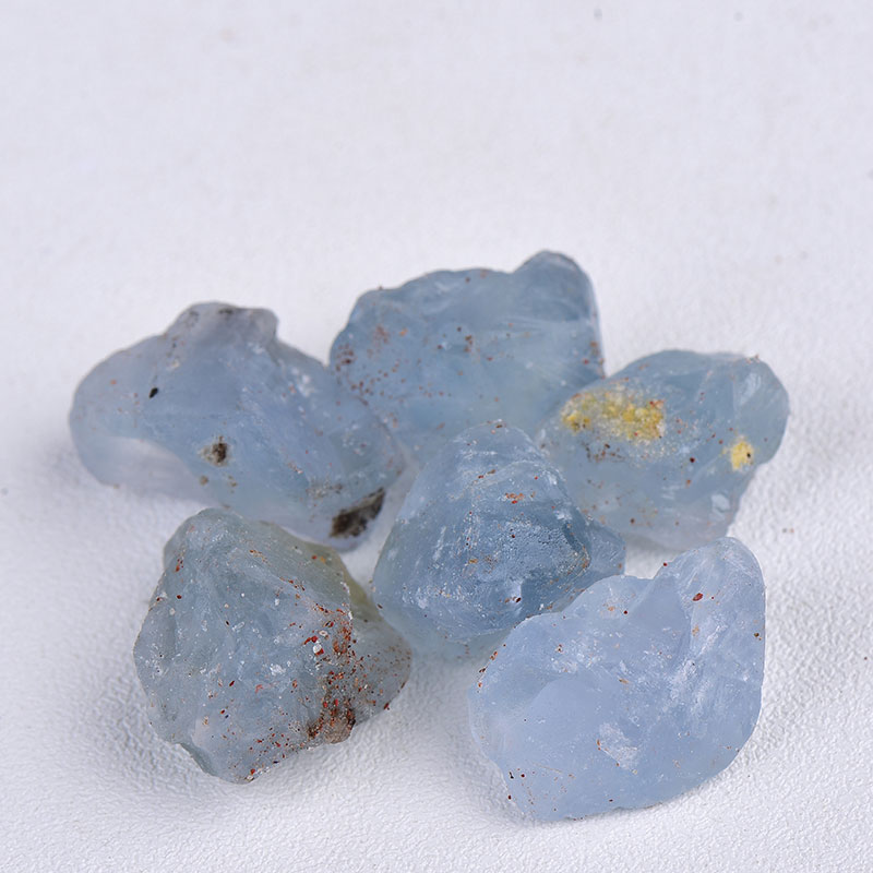 Raw blue celestite