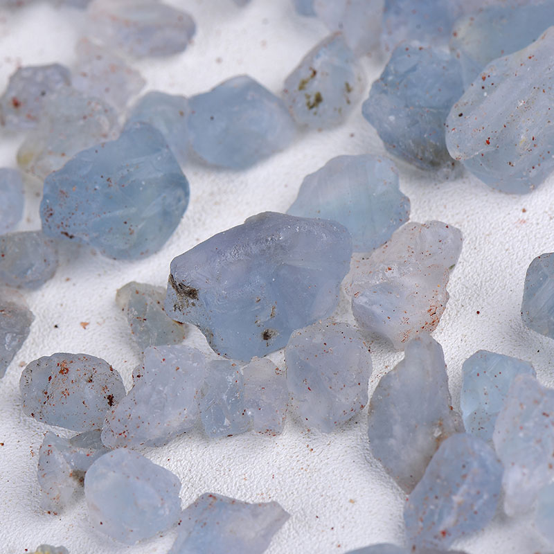 Raw blue celestite