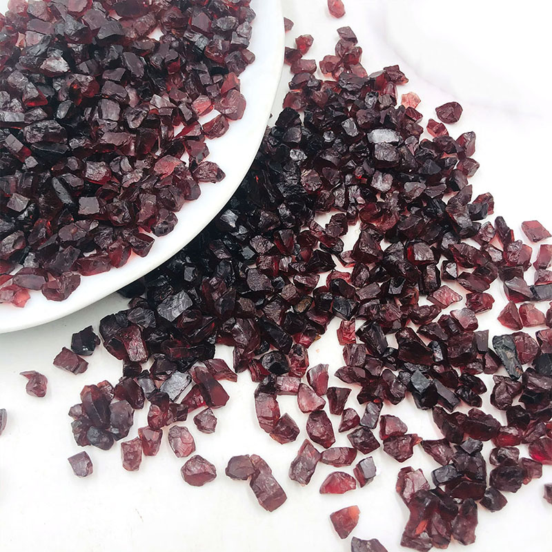 raw garnet