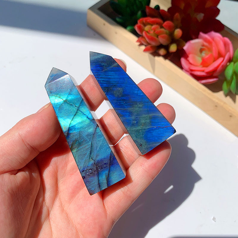 labradorite wand