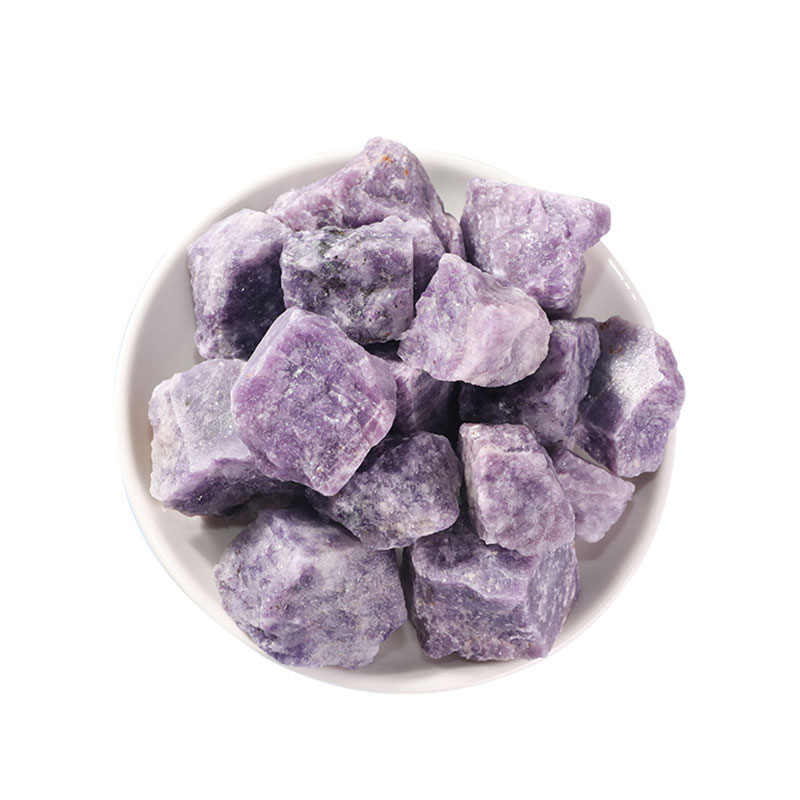 Raw lepidolite