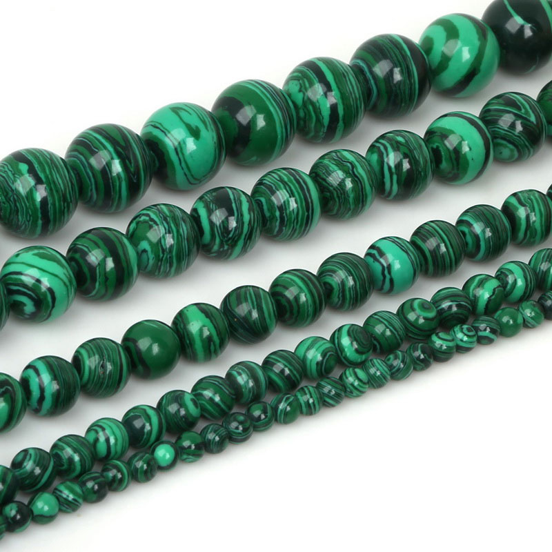 malachite beads