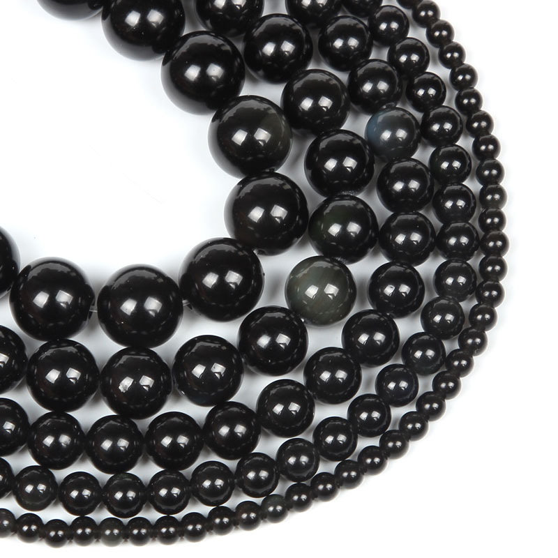 Wholesale Black Obsidian Beads & Stone Manufacturer - Wholesale Crystal ...