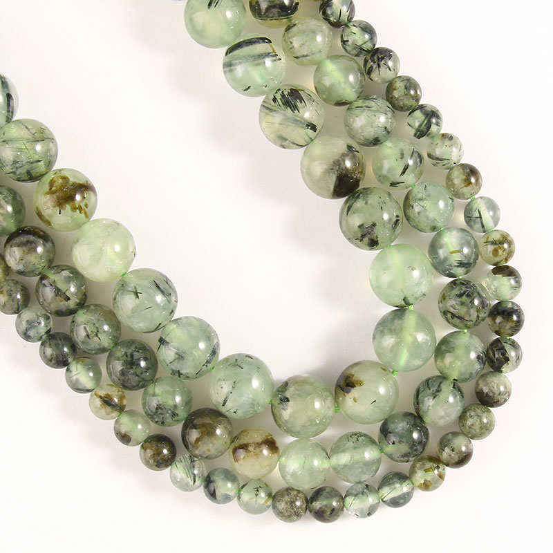 prehnite beads