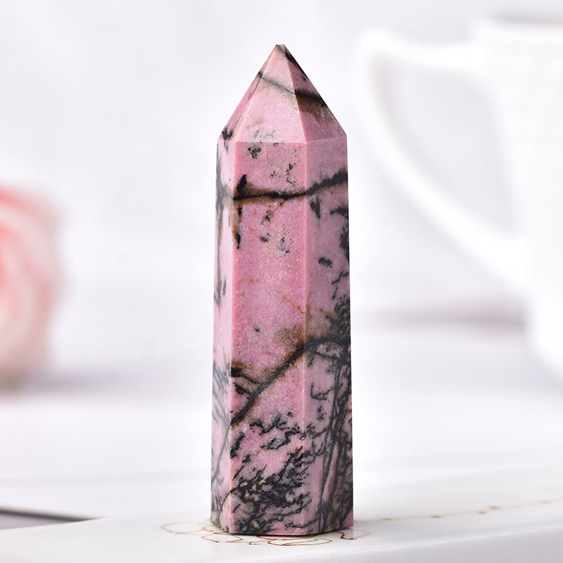 rhodonite point