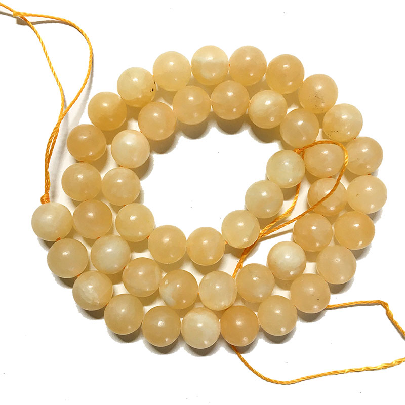 Yellow Calcite Beads